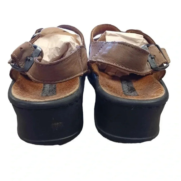 Romika Brown Leather Adjustable Open Toe Sandals Size 39 - Picture 5 of 8
